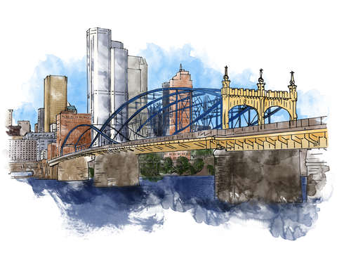 Smithfield street bridge