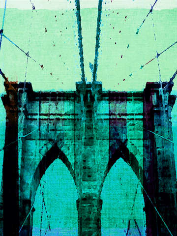 Brooklyn bridge green