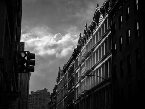 Spotlights and lines