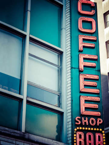 Coffee sign