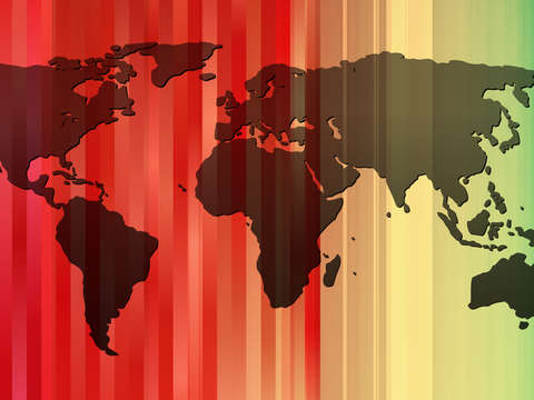 Map of the world iii
