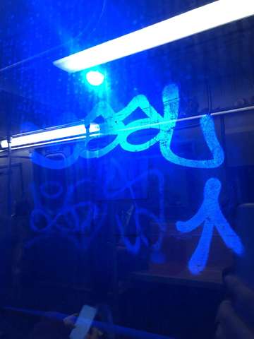 Subway window new york