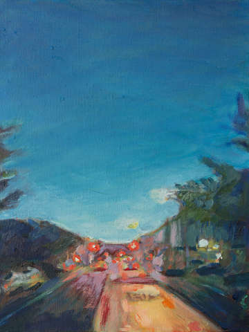 Rogers and midwood at night