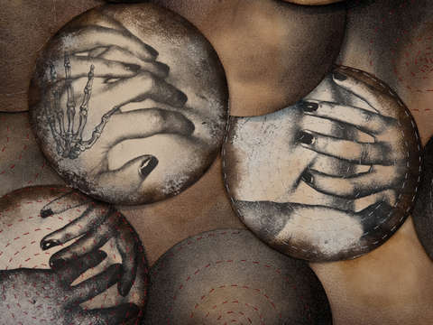 Through skin and bone detail