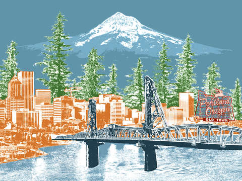 Watching over portland