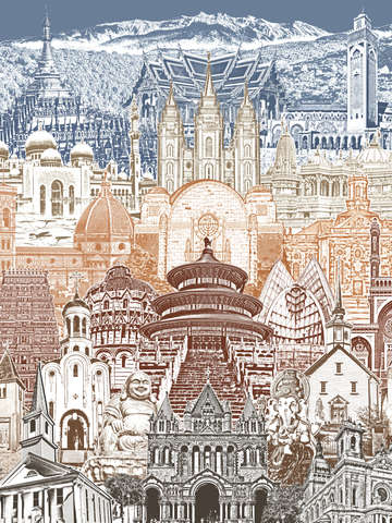 Travel the world spiritual unity
