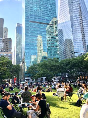 Picnic in bryant park 1 new york