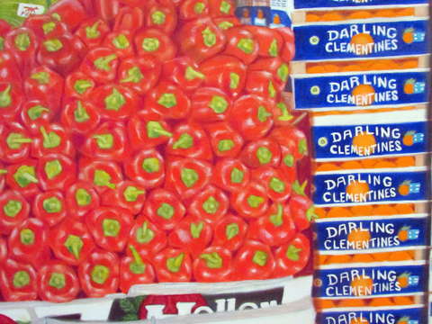 Peppers and clementines