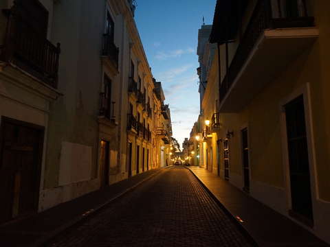 Waking up in san juan