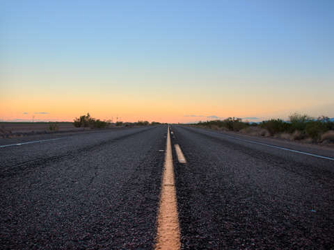 Open road