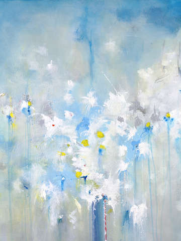 White blossoms