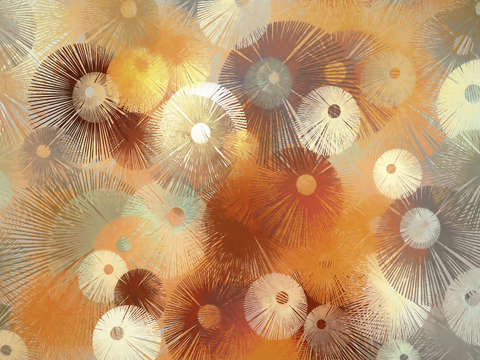 Abstract composition 744
