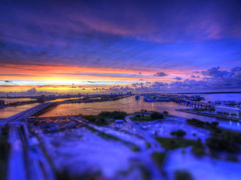 Sunrise Over South Beach