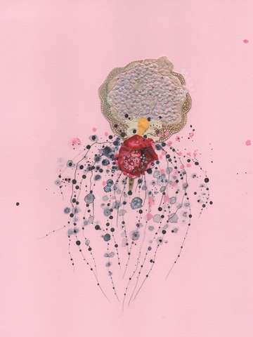 Flowering sea creature