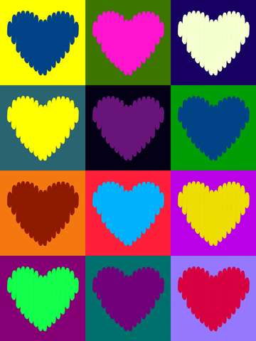 Twelve hearts 10