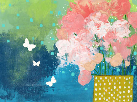 The yellow vase