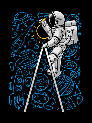 Space doodle