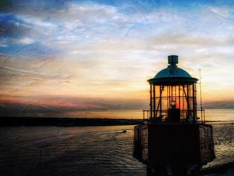 The sunrise