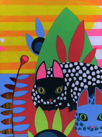 Two cats