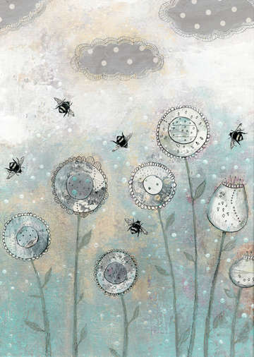 5 bees