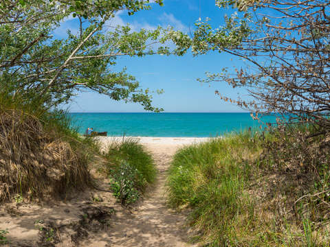 Lake michigan tranquility