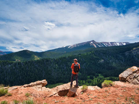 Solitude in gros ventre wilderness