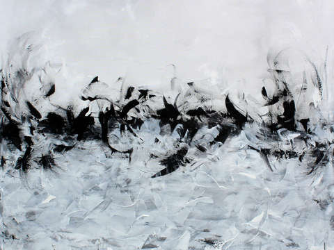 Black confetti