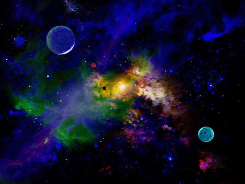 Looking toward the center of the galaxy