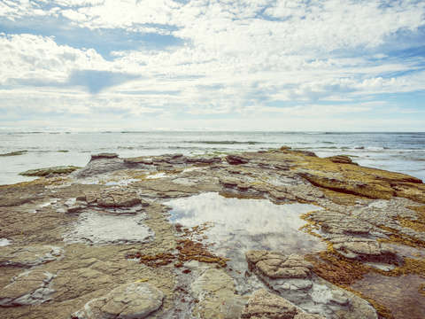Reflection in the heart of the reef