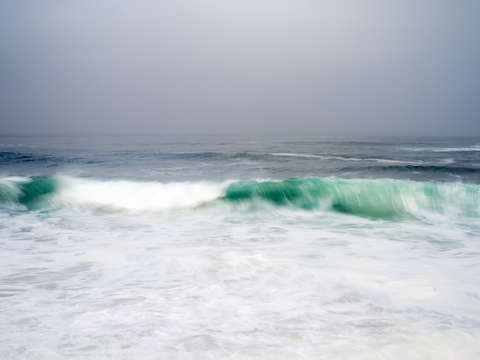 The serenity of surf color
