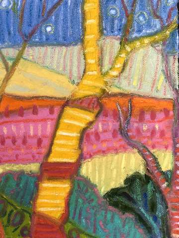 Yellow trees