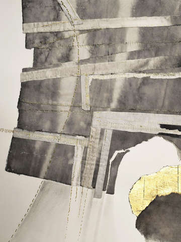 Torn mended