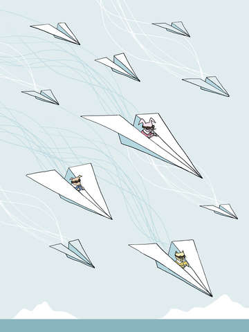 Paper airplane air force