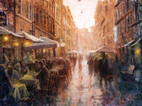 Rome cafe