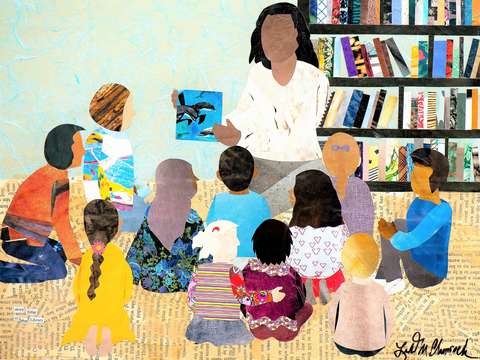 Storytime at the library