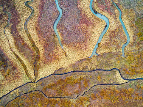 Abstract aerial landscape iii