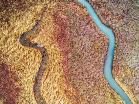 Abstract aerial landscape v
