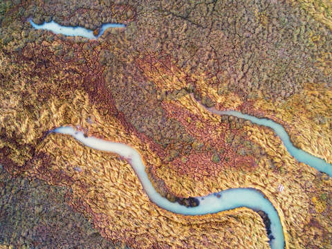 Abstract aerial landscape vii
