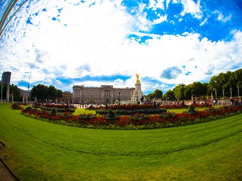Buckingham Palace Fisheye