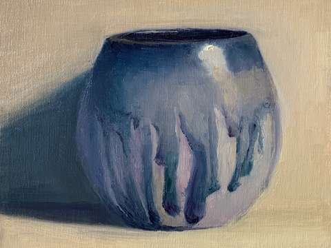Round vase