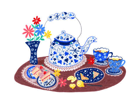 Sneaky teapot