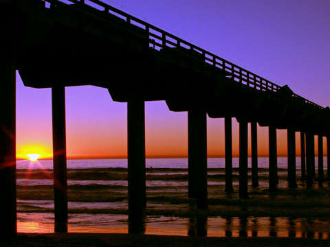 Scripps sunset