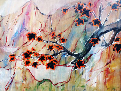 Maple leaves