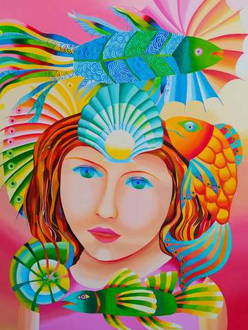 The fisherwoman