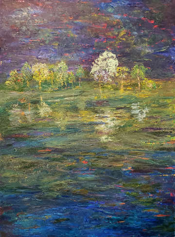 Night pond