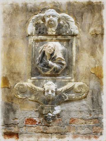 Venetian wall carvings
