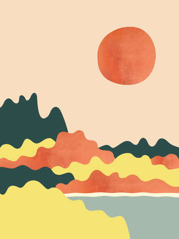 Loud sunset