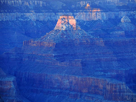 Grand canyon last rays