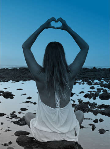 Ocean love affir