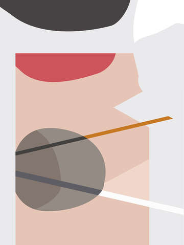 Abstract composition 786
